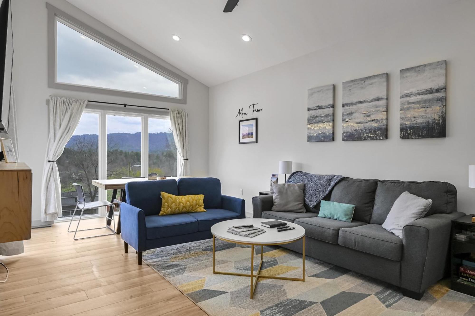 Mon Tresor, Modern Mountain Views With Deck Villa Weaverville Buitenkant foto