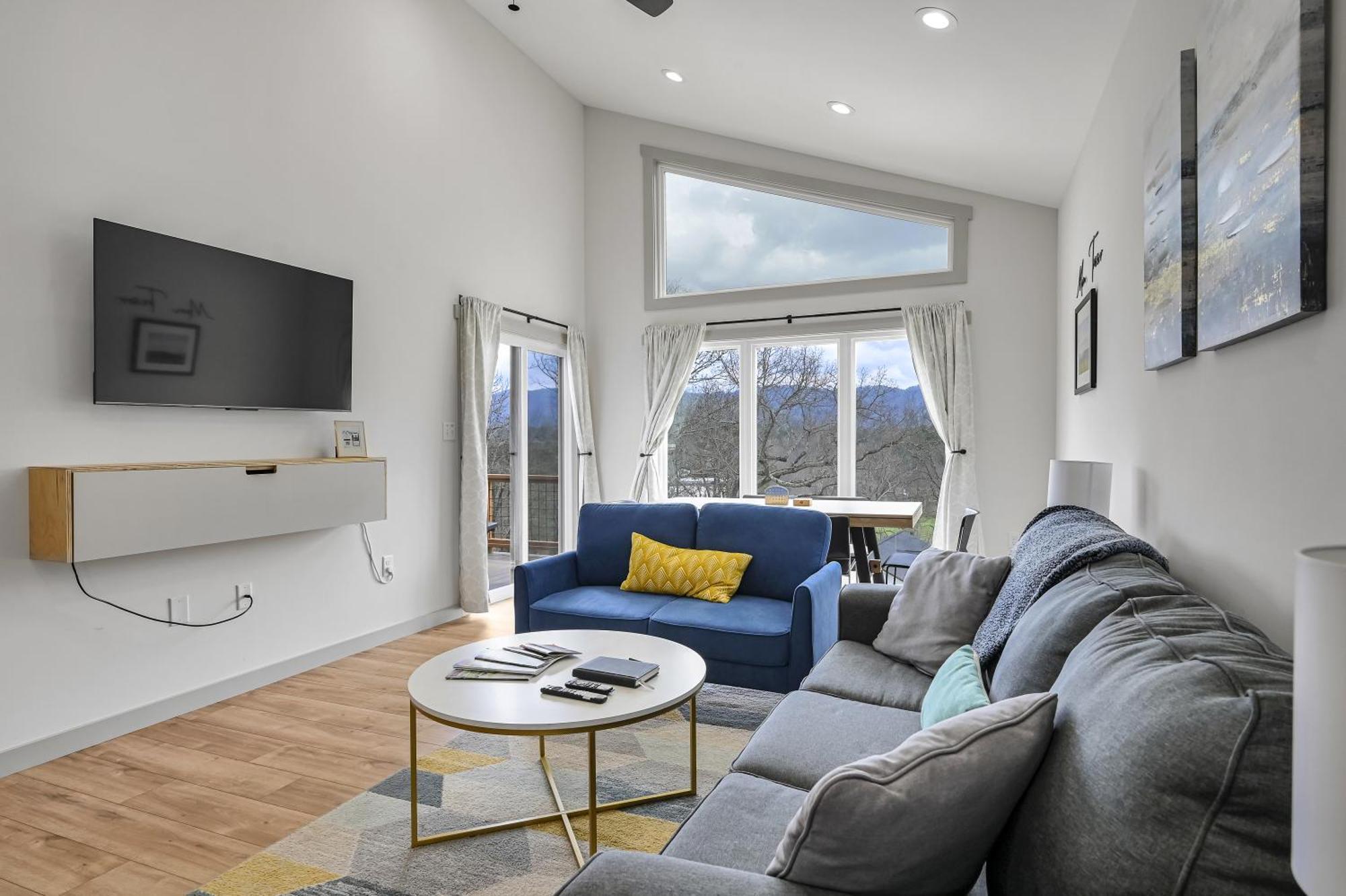 Mon Tresor, Modern Mountain Views With Deck Villa Weaverville Buitenkant foto
