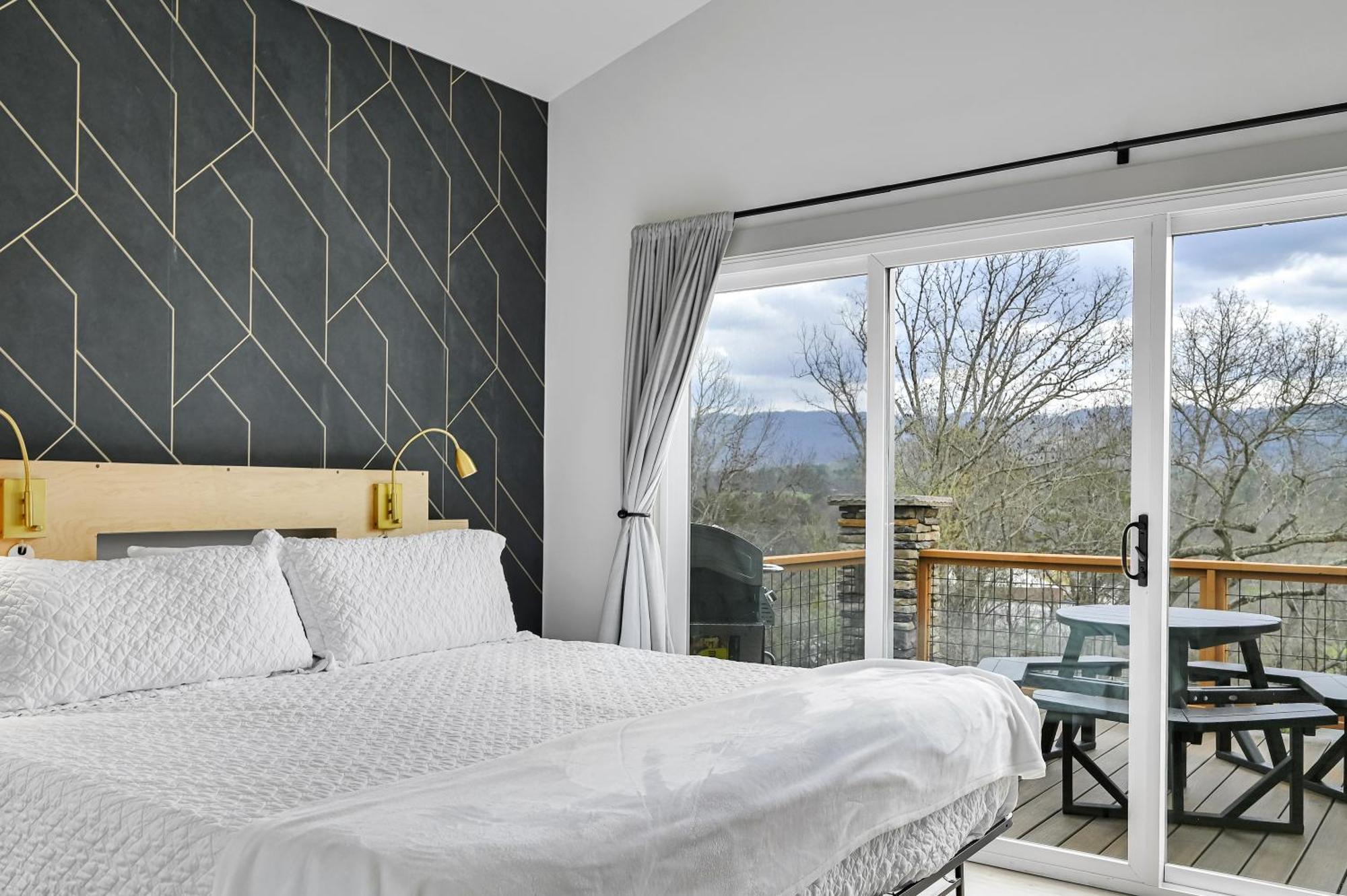 Mon Tresor, Modern Mountain Views With Deck Villa Weaverville Buitenkant foto