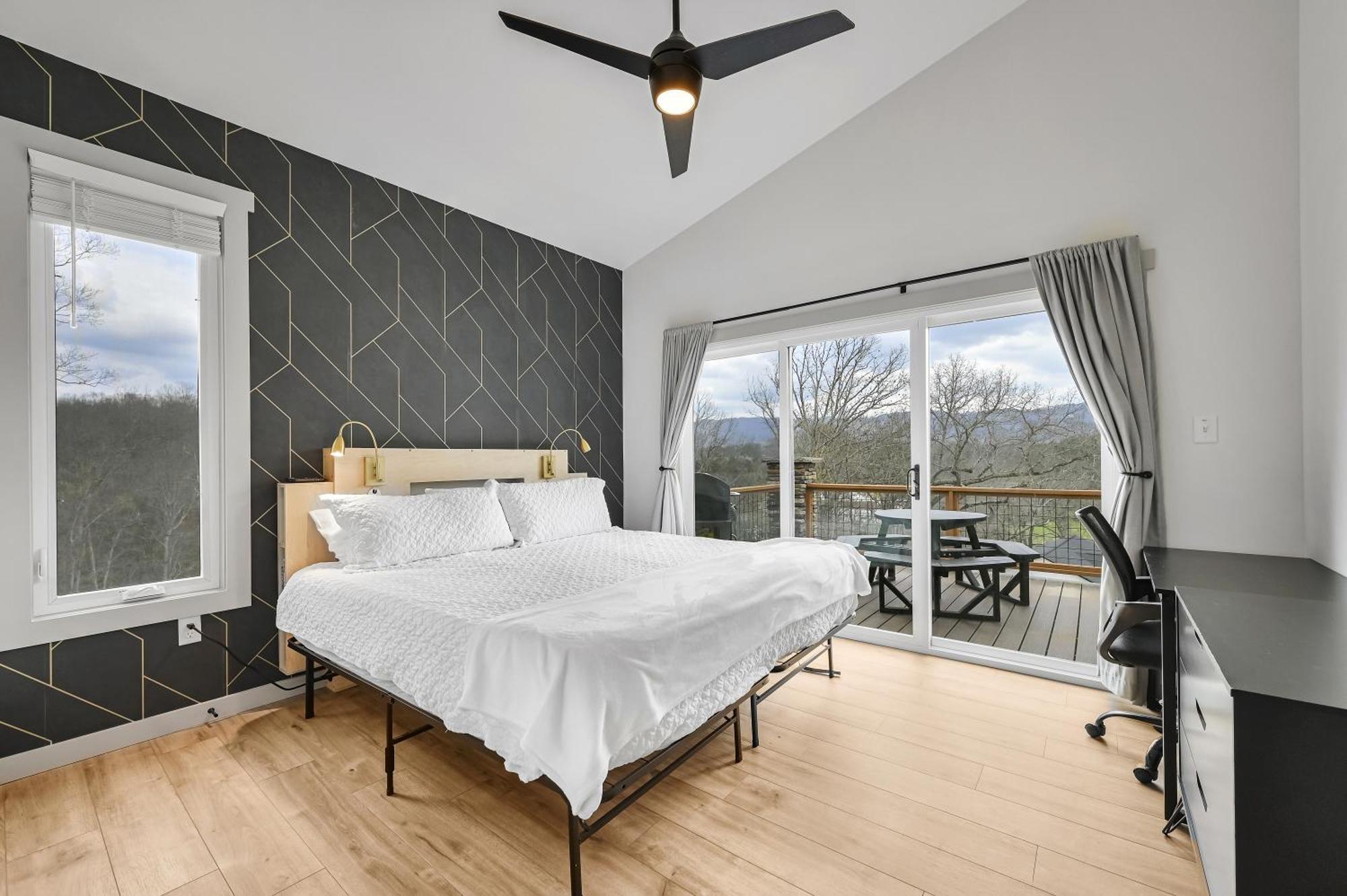 Mon Tresor, Modern Mountain Views With Deck Villa Weaverville Buitenkant foto